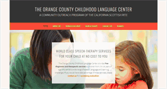 Desktop Screenshot of oclanguagecenter.org